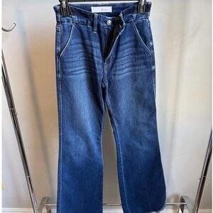 KanCan Women's Boot Cut Jeans - Dark Blue